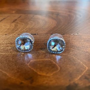 Brighton Light Gold Stone Earrings